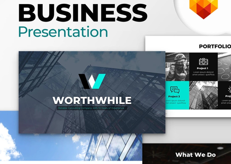 Portfolio PowerPoint Templates
