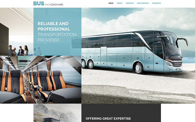 Transport Website HTML5 Template