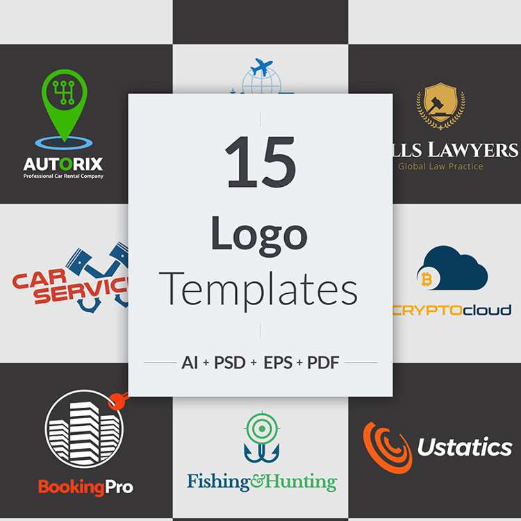 15 Niche Business Logo Designs Bundle