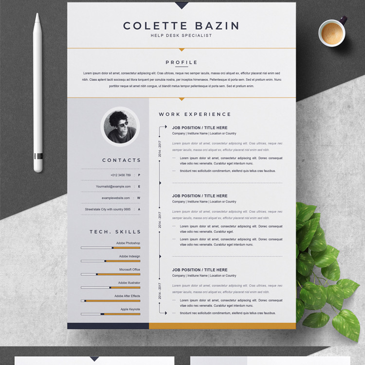 Bazin Resume Template