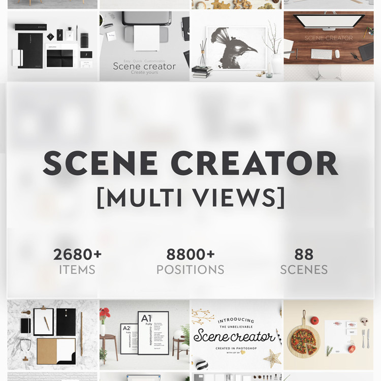 Scene Creator Bundle Product Mockup