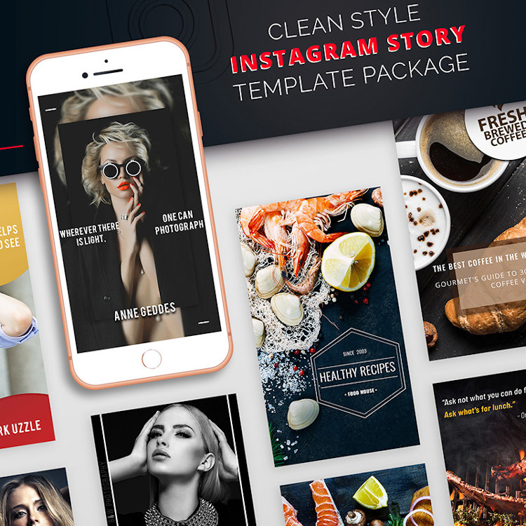 Clean Style Instagram Story Package