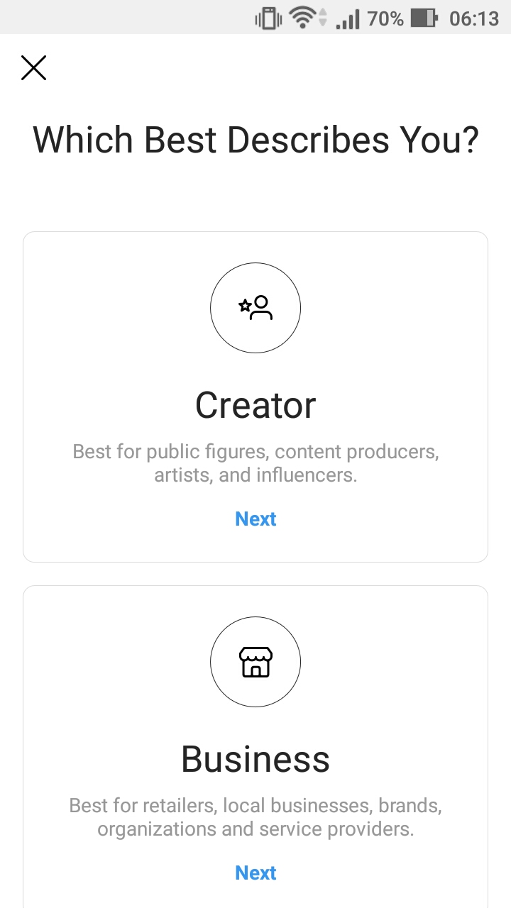 How to Convert to Instagram Creator and Business Account