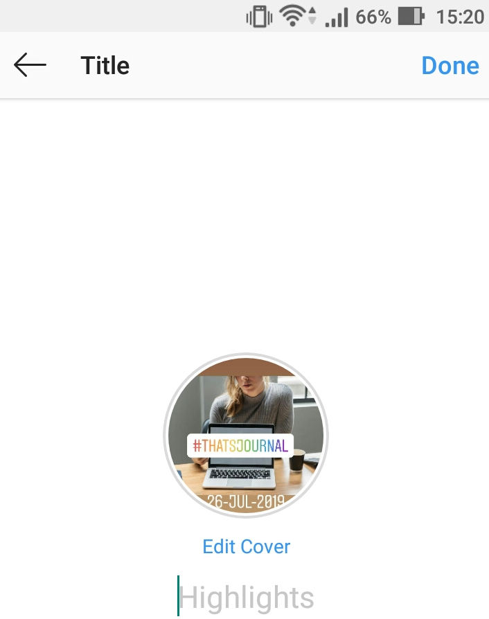 How to create Story Highlights in Instagram
