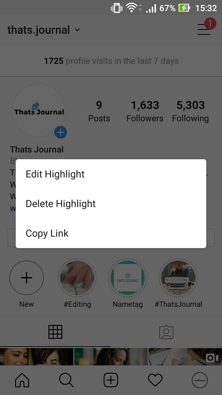 How to edit and delete a Story Highlight in Instagram