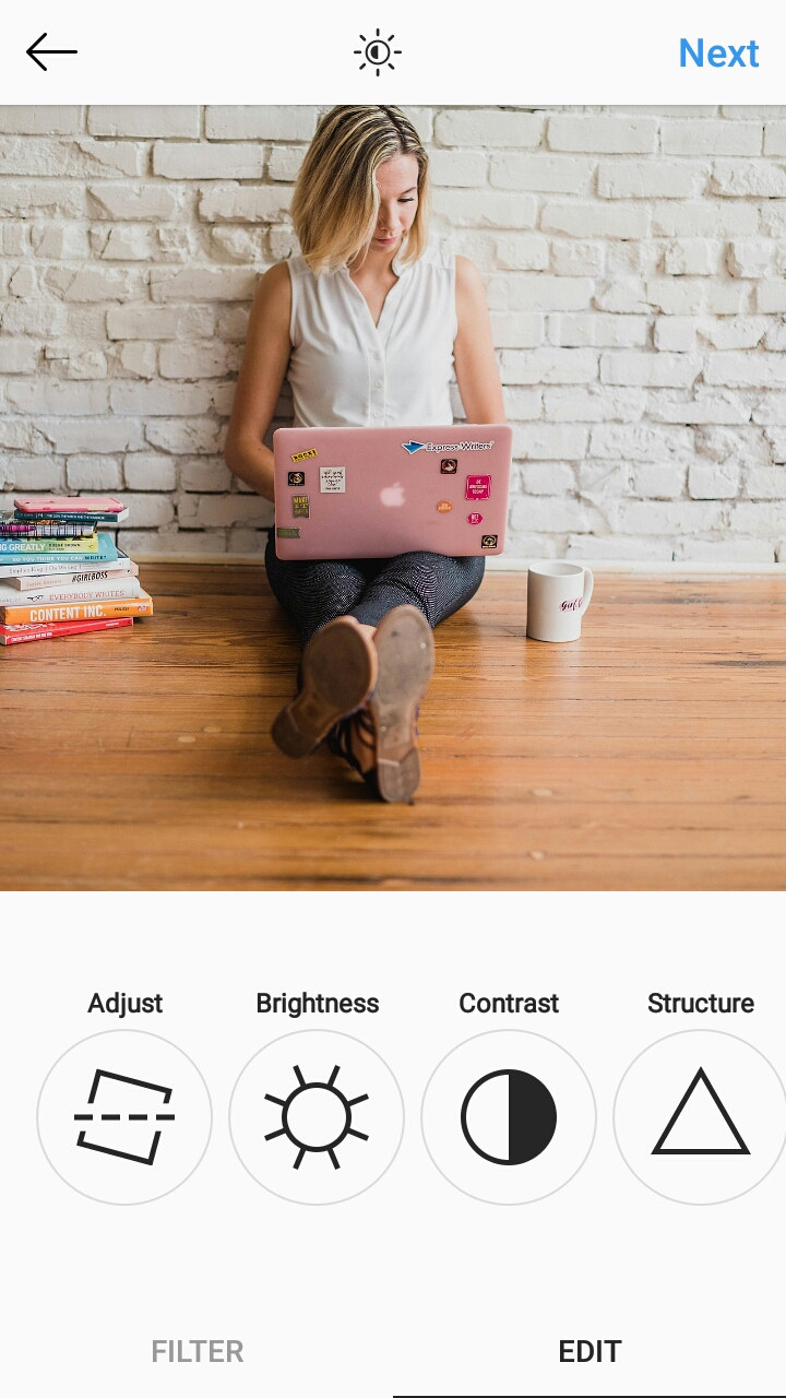 How to edit, rotate and apply effects on Instagram photos