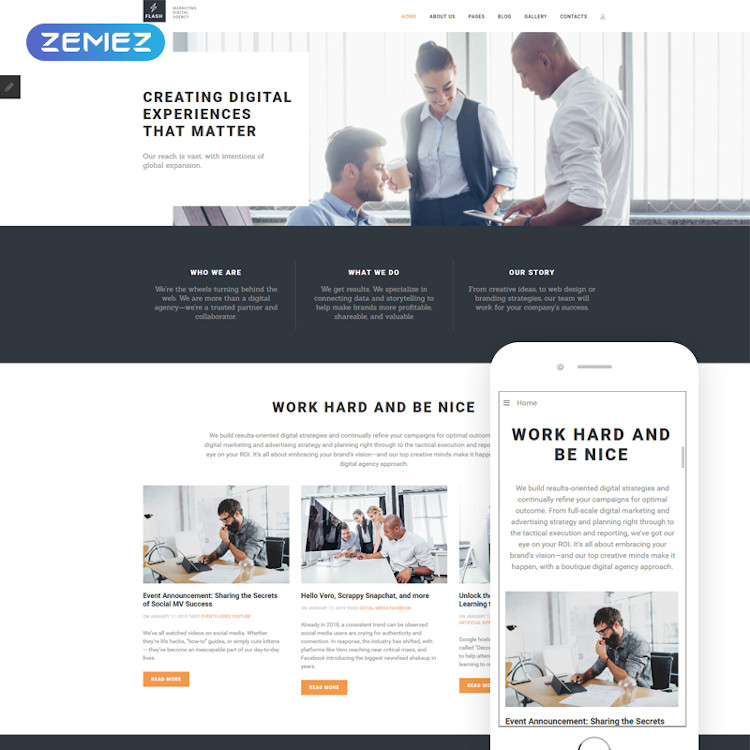 Flash - Digital Marketing Agency Joomla Theme