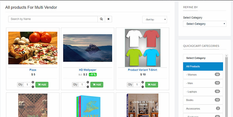 Quick2cart - Flexible, Social E-commerce for Joomla