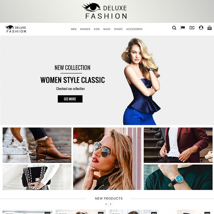 Fashion Deluxe Prestashop 1.7 PrestaShop Theme