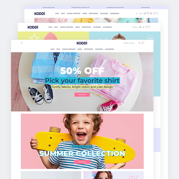 Koddi - Kids Clothes PrestaShop Theme