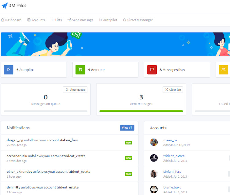 DM Pilot PHP Script