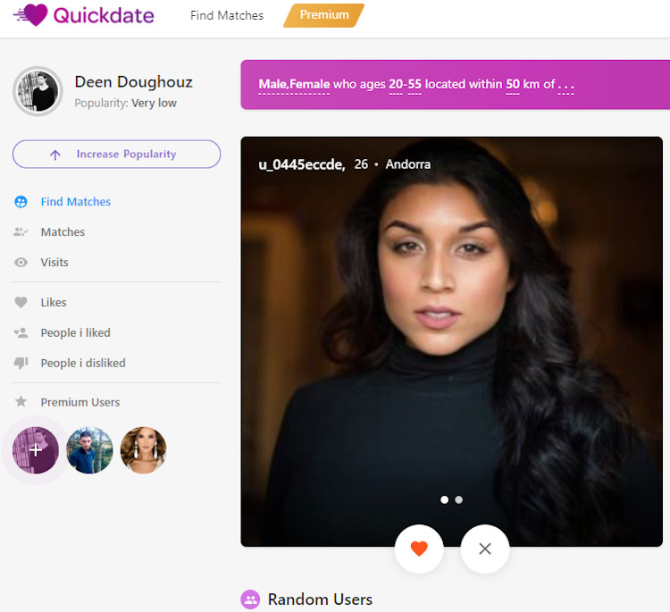 Quick Date PHP Script