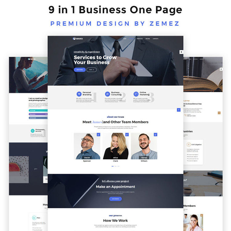 Business HTML5 Website Template