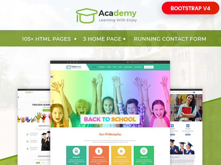 Academy HTML5 Template Academy HTML5 Template