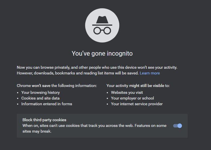 Google Chrome Incognito Google Chrome Incognito