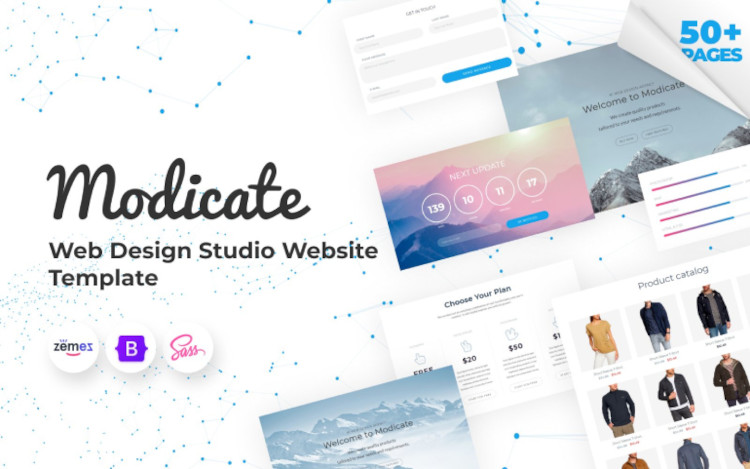 Modicate Web Design Studio HTML5 Website Template Modicate Web Design Studio HTML5 Website Template