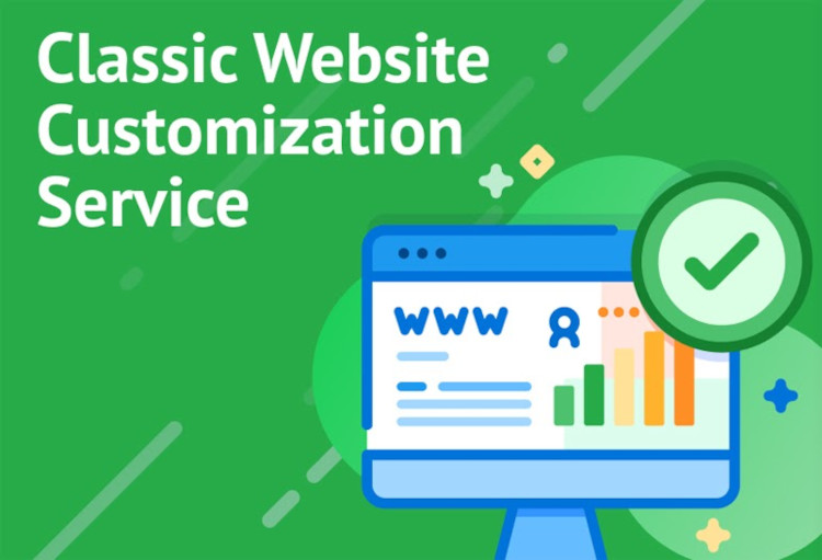 Website customization service Website customization service