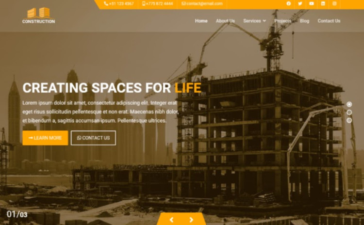 Construction Joomla 4 Template Construction Joomla 4 Template