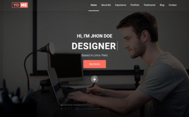 Yome Resume Joomla 4 Template Yome Resume Joomla 4 Template
