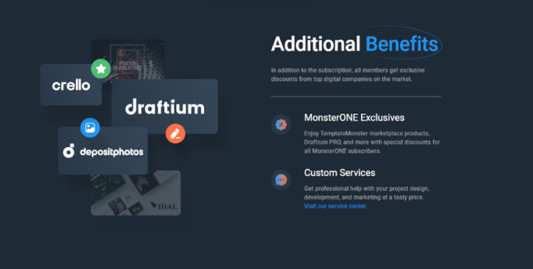 MonsterONE benefits MonsterONE benefits