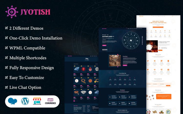 Jyotish Horoscope and Astrology WordPress Theme Jyotish Horoscope and Astrology WordPress Theme